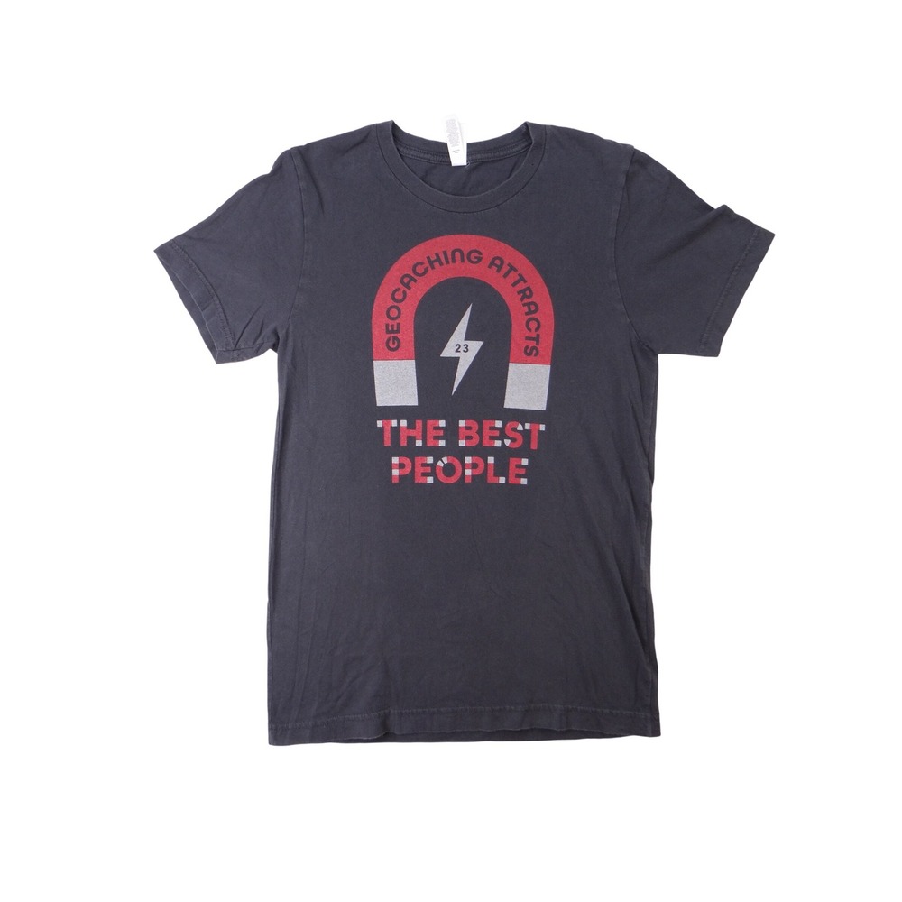 Bella Canvas Geocaching Graphic T Shirt The‎ Best People Magnet Bolt Men Size S